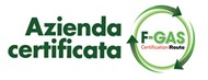Azienda certificata F-Gas